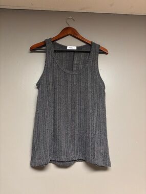 Gilli Charcoal  Knit Tank